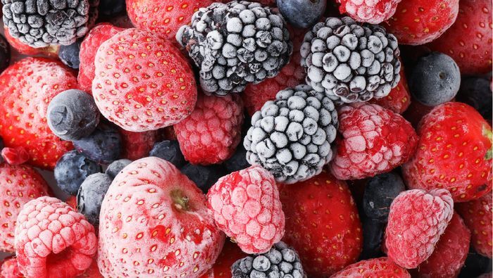 Frutas congeladas