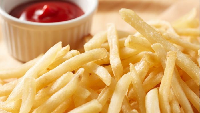 Papas fritas congeladas